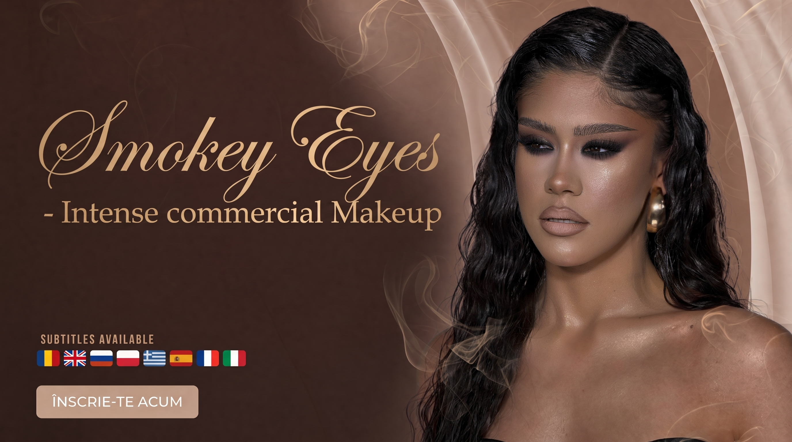 SMOKEY EYES - Intense commercial Makeup