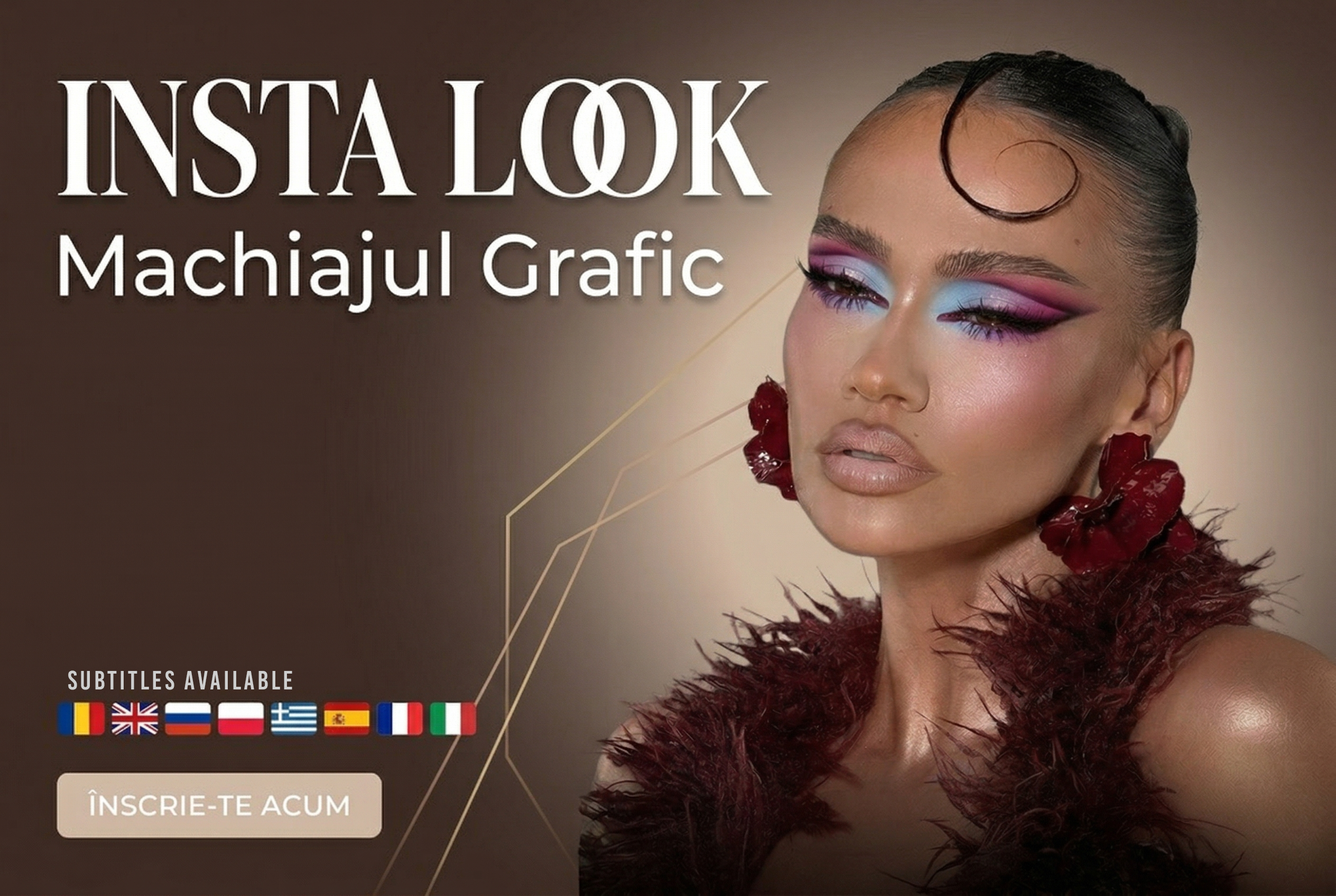 Curs Online -  INSTALOOK Machiaj Grafic