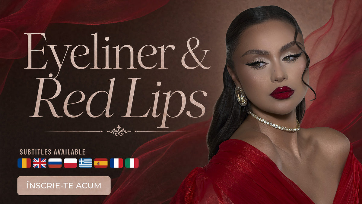 Curs Online - Eyeliner & Red Lips